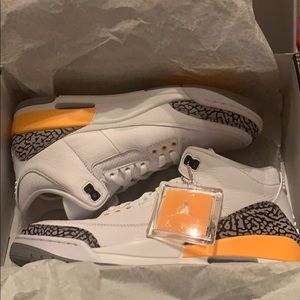 Jordan 3 laser orange sz 11.5 W
